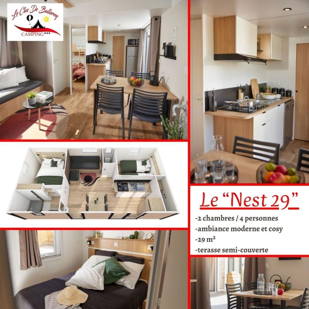 Camping Le Clos De Balleroy Bagian luar foto