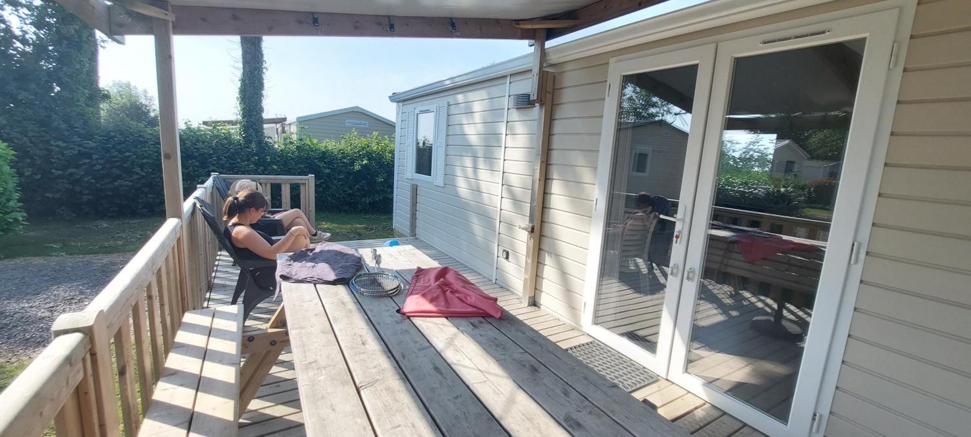 Camping Le Clos De Balleroy Bagian luar foto