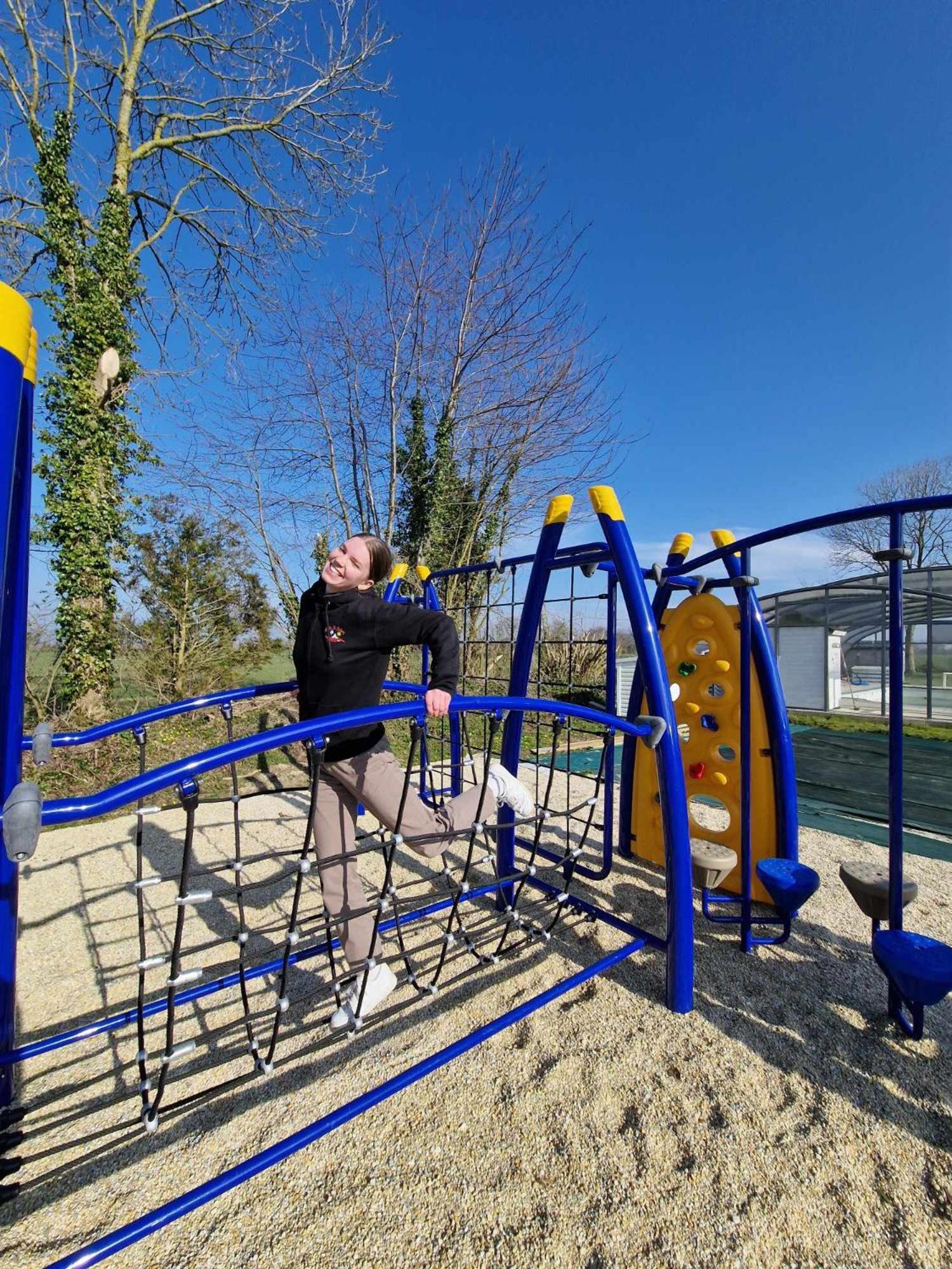 Camping Le Clos De Balleroy Bagian luar foto